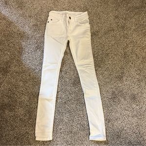 Cotton On Size 2 White Denim Skinny Jeans